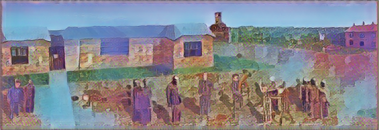 Result of applying neural style transfer